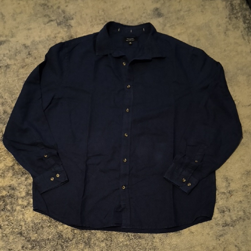 Banana Republic Deep Blue Casual Shirt